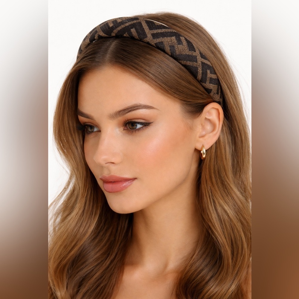 Fendi Zucca Canvas Headband